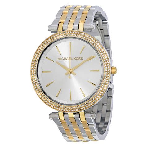 mk3215 michael kors|Michael Kors Darci Silver Dial Two.